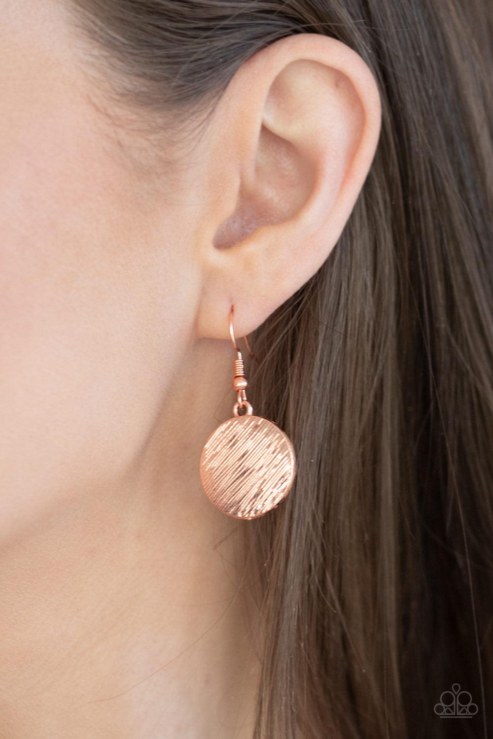 Stop And Reflect ~Copper - Beautifully Blinged