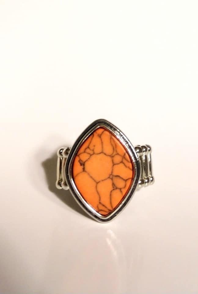 Paparazzi Accessories Desert Zen - Orange May 2021 FF Exclusive Jewelry