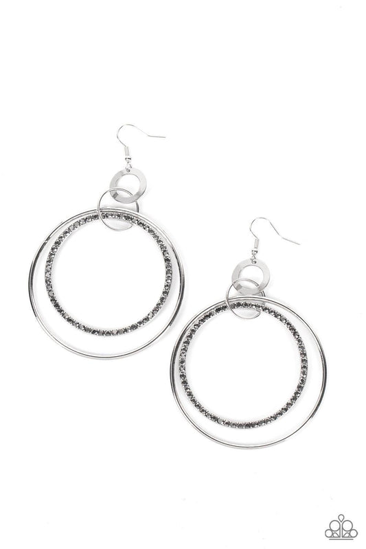 Paparazzi Accessories Haute Hysteria - Silver Summer Party Pack EXCLUSIVE earrings Jewelry