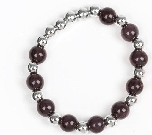 Starlet Shimmer Bracelet: #4 ~Black - Beautifully Blinged