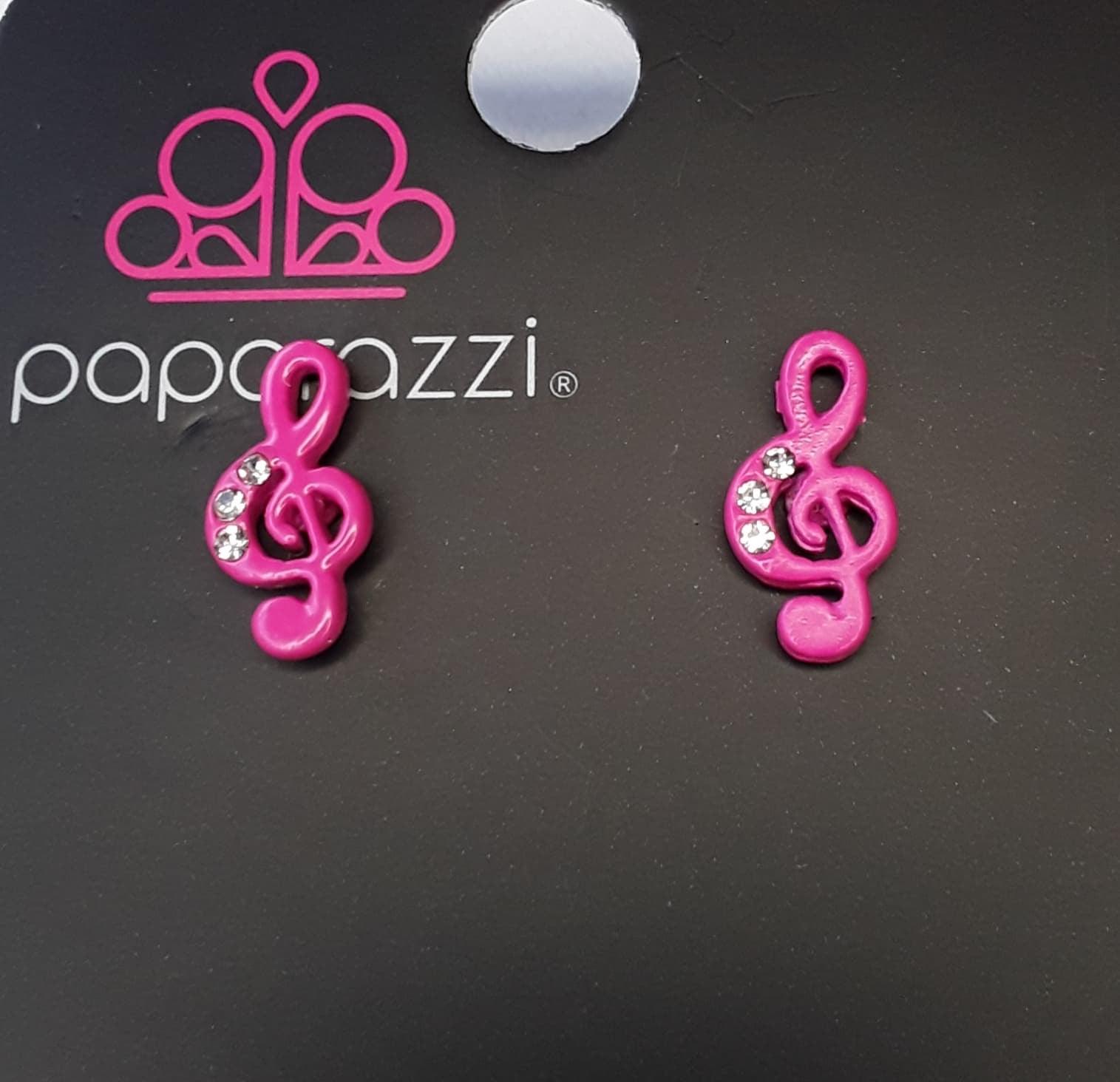 Starlet Shimmer Earrings: #11 ~Pink - Beautifully Blinged