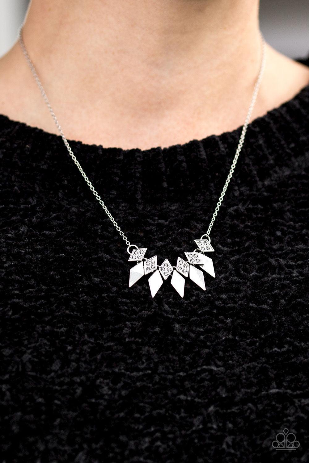 Over The Edge ~Silver - Beautifully Blinged
