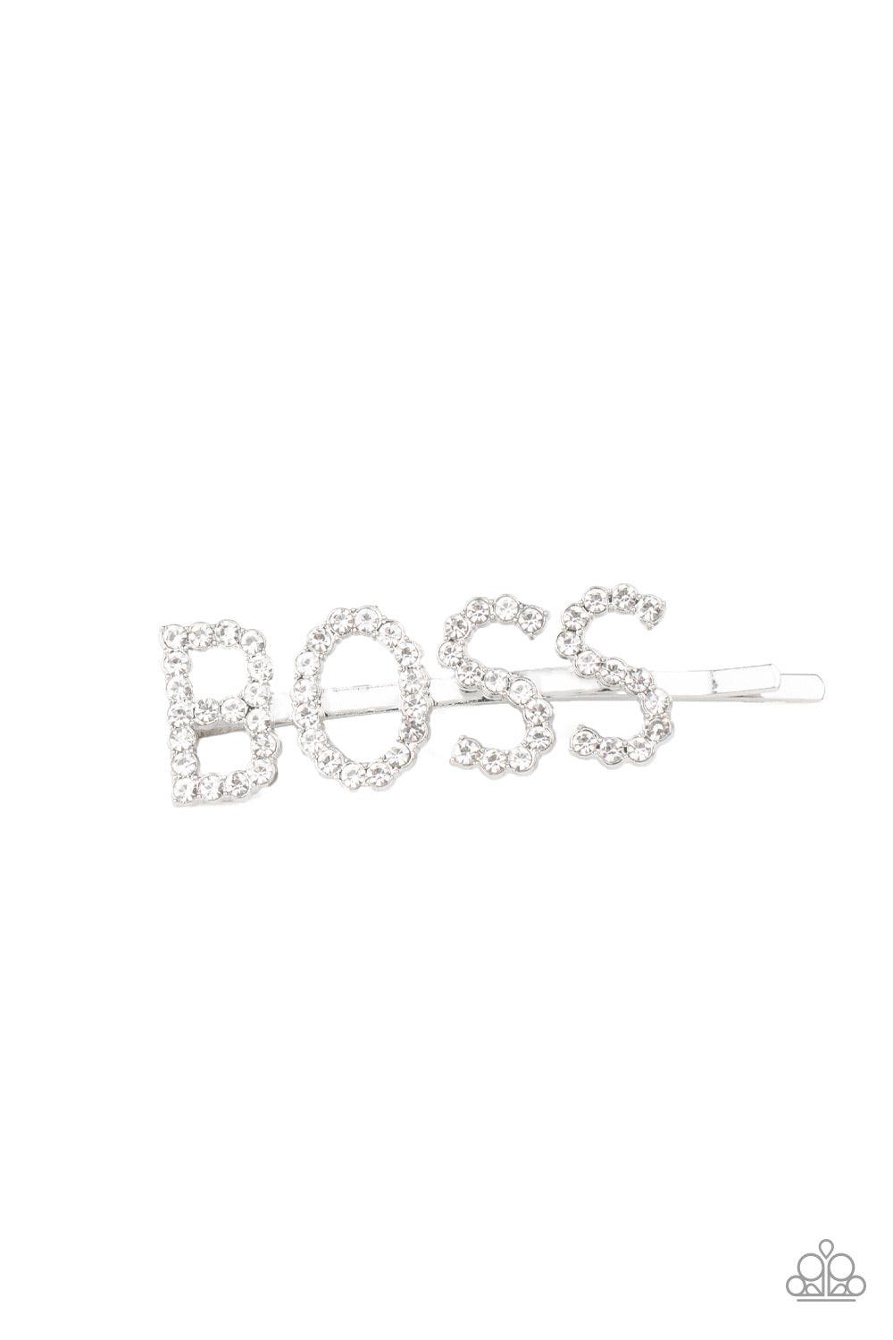 Yas Boss! ~White - Beautifully Blinged