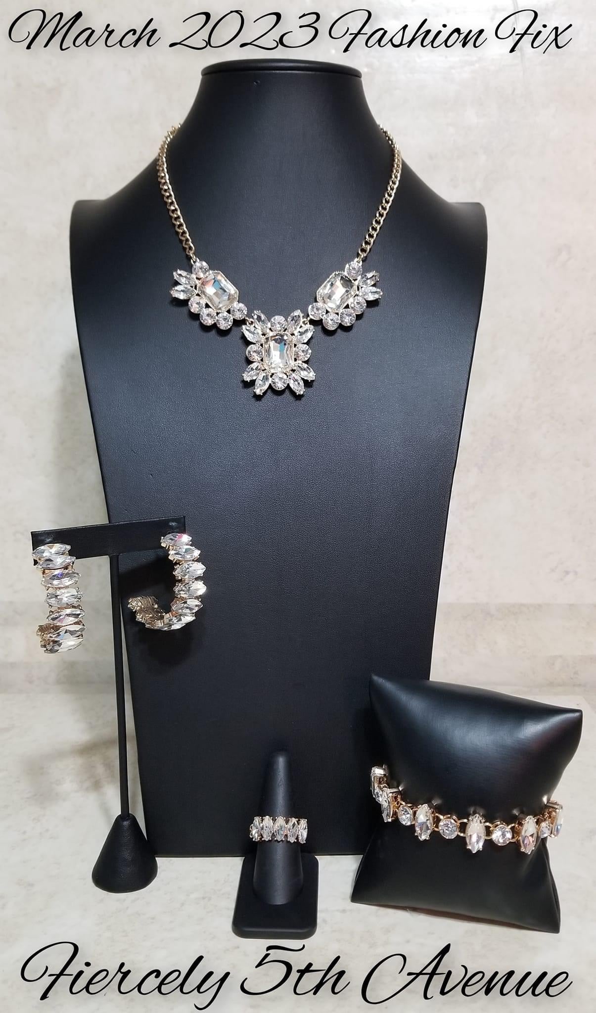 Paparazzi Accessories Fiercely 5th Avenue: March 2023 Timeless and classic yet sophisticated and versatile, the Fiercely 5th Avenue Collection features elegant designs and traditional metal finishes. Never one to shy away from a bit of sparkle, the Fierce