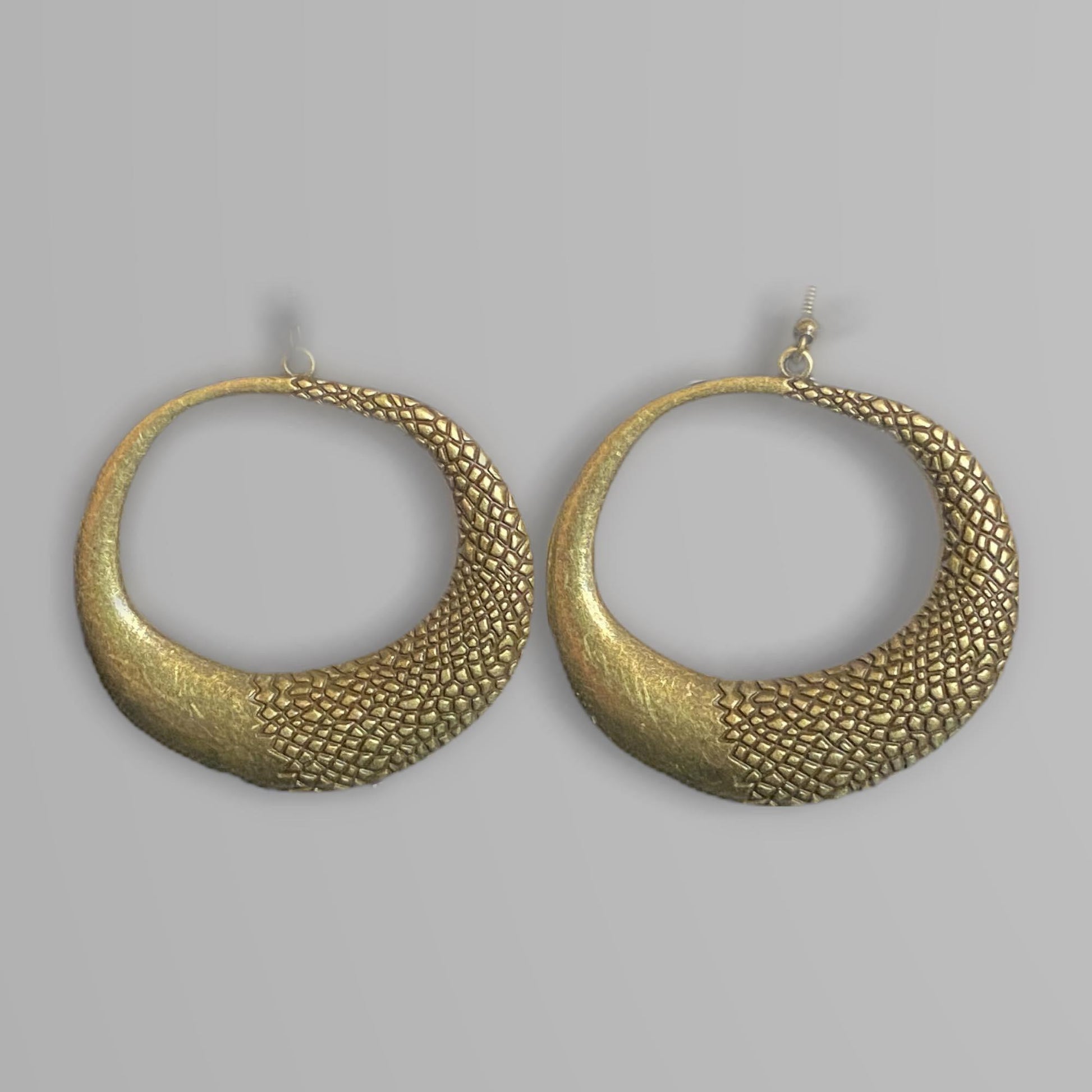 Paparazzi Accessories Downtown Jungle - Brass Earrings