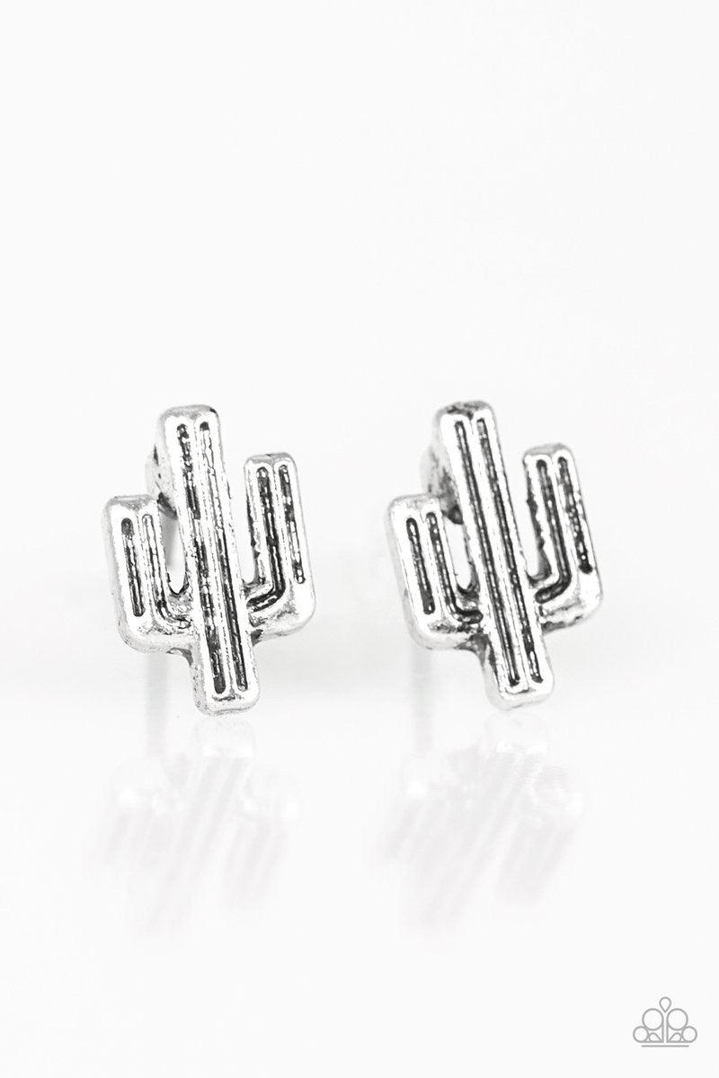 Paparazzi Accessories Starlet Shimmer Earrings: #17 - Silver Jewelry