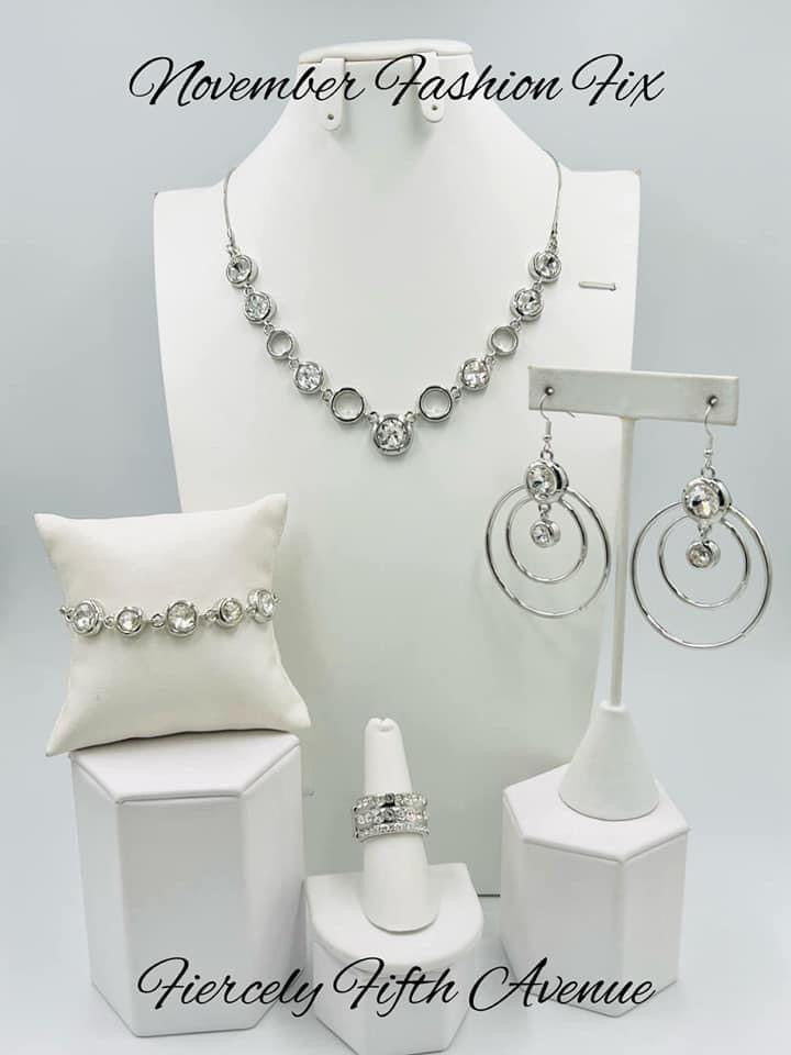 Paparazzi Accessories Fiercely 5th Avenue: FF November 2022 Timeless and classic yet sophisticated and versatile, the Fiercely 5th Avenue Collection features elegant designs and traditional metal finishes. Never one to shy away from a bit of sparkle, the