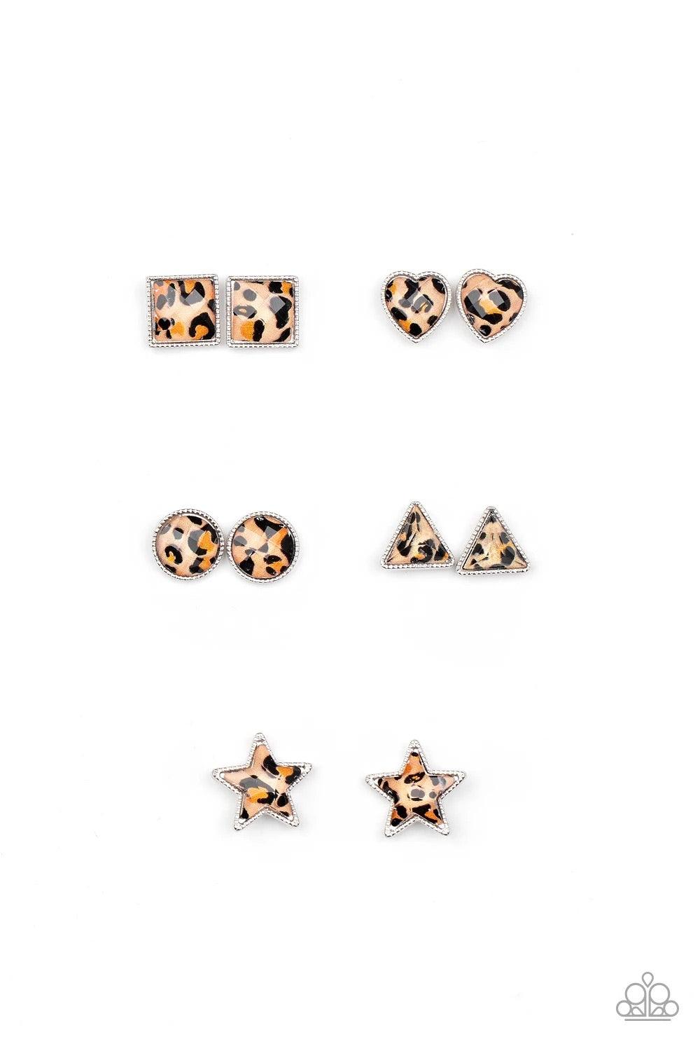 Starlet Shimmer Earrings: #19 Square - Beautifully Blinged