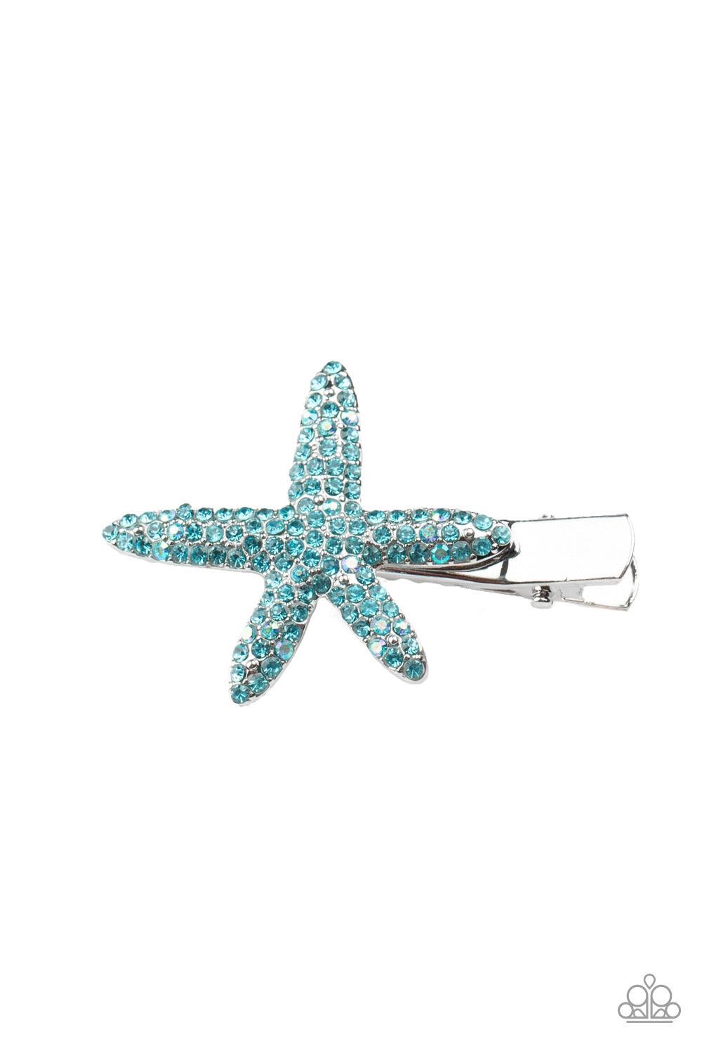 Was On a STARFISH ~Blue - Beautifully Blinged