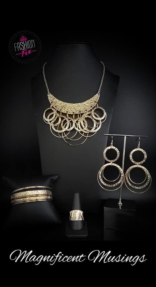 Paparazzi Accessories Magnificent Musings: FF April 2020 The Magnificent Mile in Chicago is where we pulled our inspiration for the Magnificent Musings collection. With a range of shopping venues, the Magnificent Mile is a hub for classic trends with urba