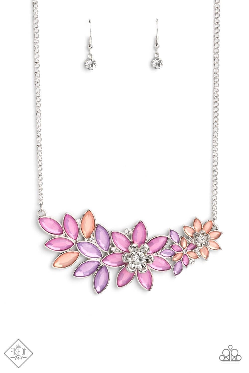 Paparazzi Accessories Glimpses of Malibu: March 2023 FF Featuring playful styles accented with fun pops of color, the Glimpses of Malibu Collection is an endearing assortment of cheerful and whimsical laid-back fashion. From the bubbly outgoing socialite