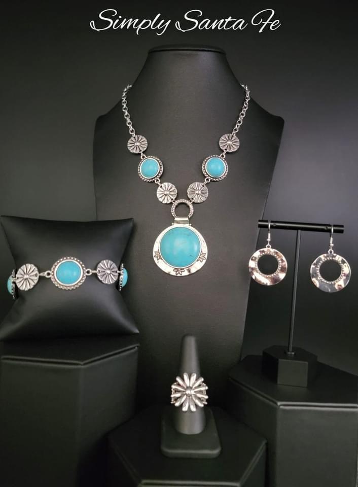 Paparazzi Accessories Simply Santa Fe: February 2022 FF Authentic designs and handcrafted pieces are staples of the Simply Santa Fe Collection. Featuring patterns and elements inspired by nature, these earthy designs tend to have a little more detail. Tho