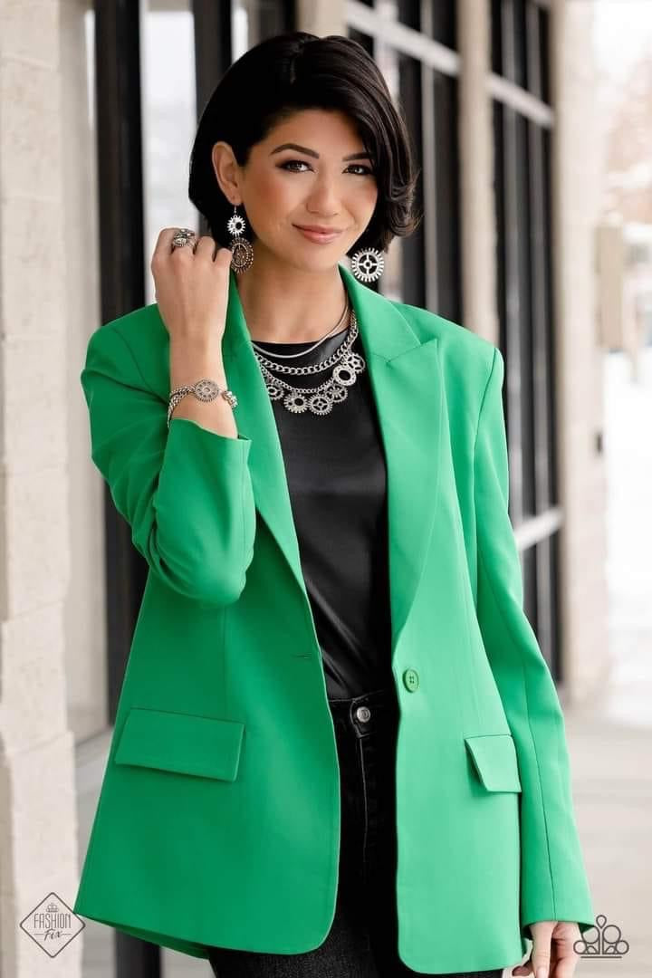Paparazzi Accessories Magnificent Musings: FF April 2023 The Magnificent Musings Collection features bold statement pieces and edgy designs. Reveling in sassy, unapologetic fashion, Magnificent Musings mavens confidently express themselves through glamoro