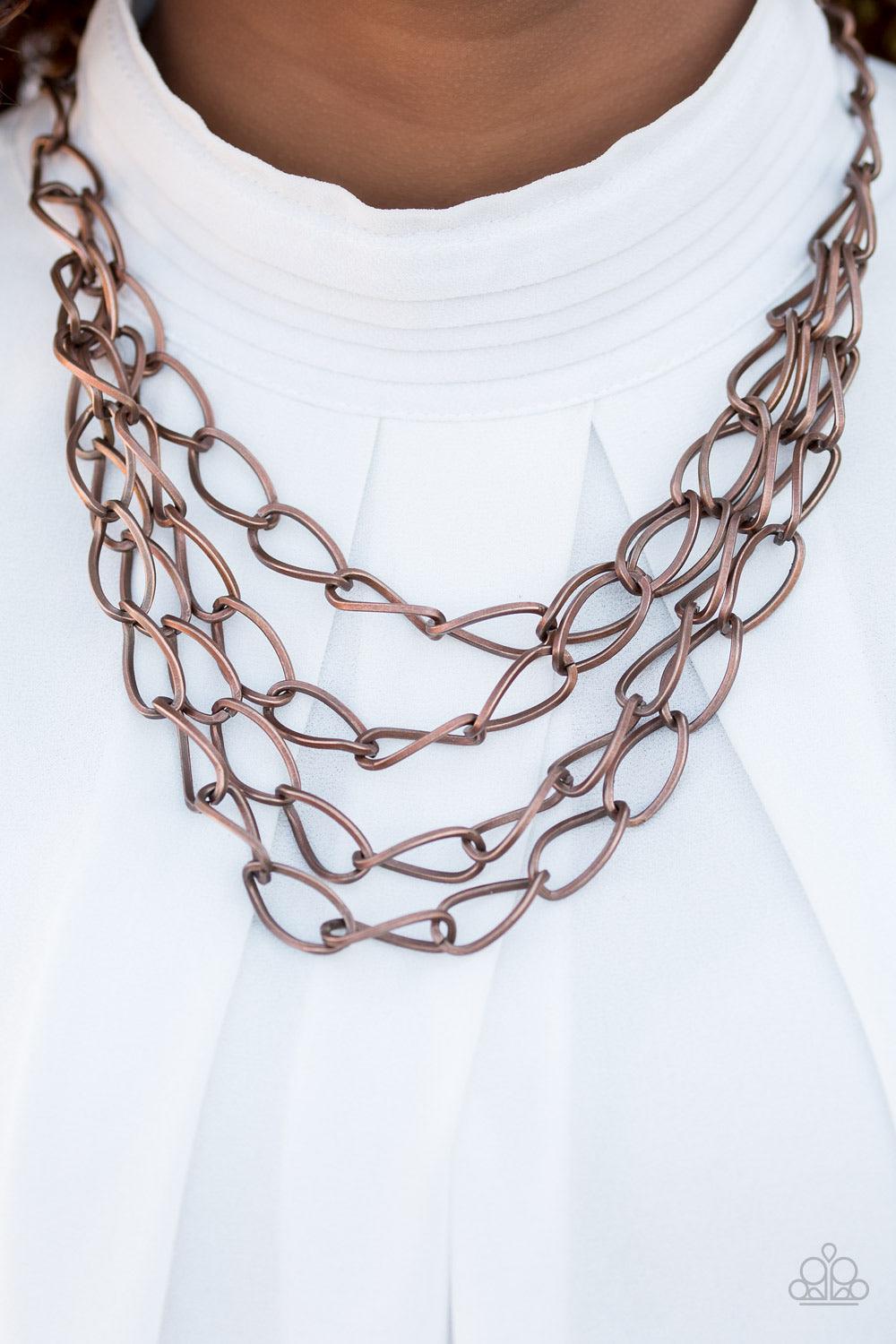 Chain Reaction ~Copper - Beautifully Blinged