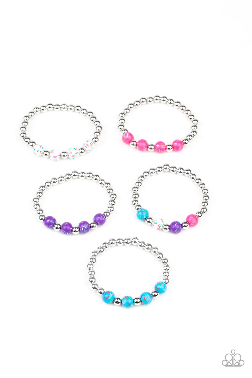 Starlet Shimmer Bracelet: #17 ~Purple - Beautifully Blinged