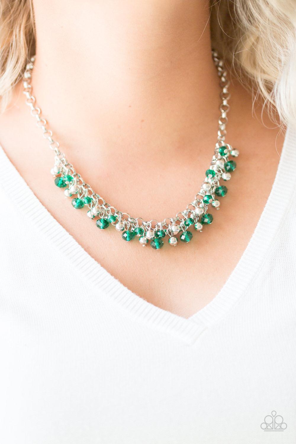 Trust Fund Baby ~Green - Beautifully Blinged