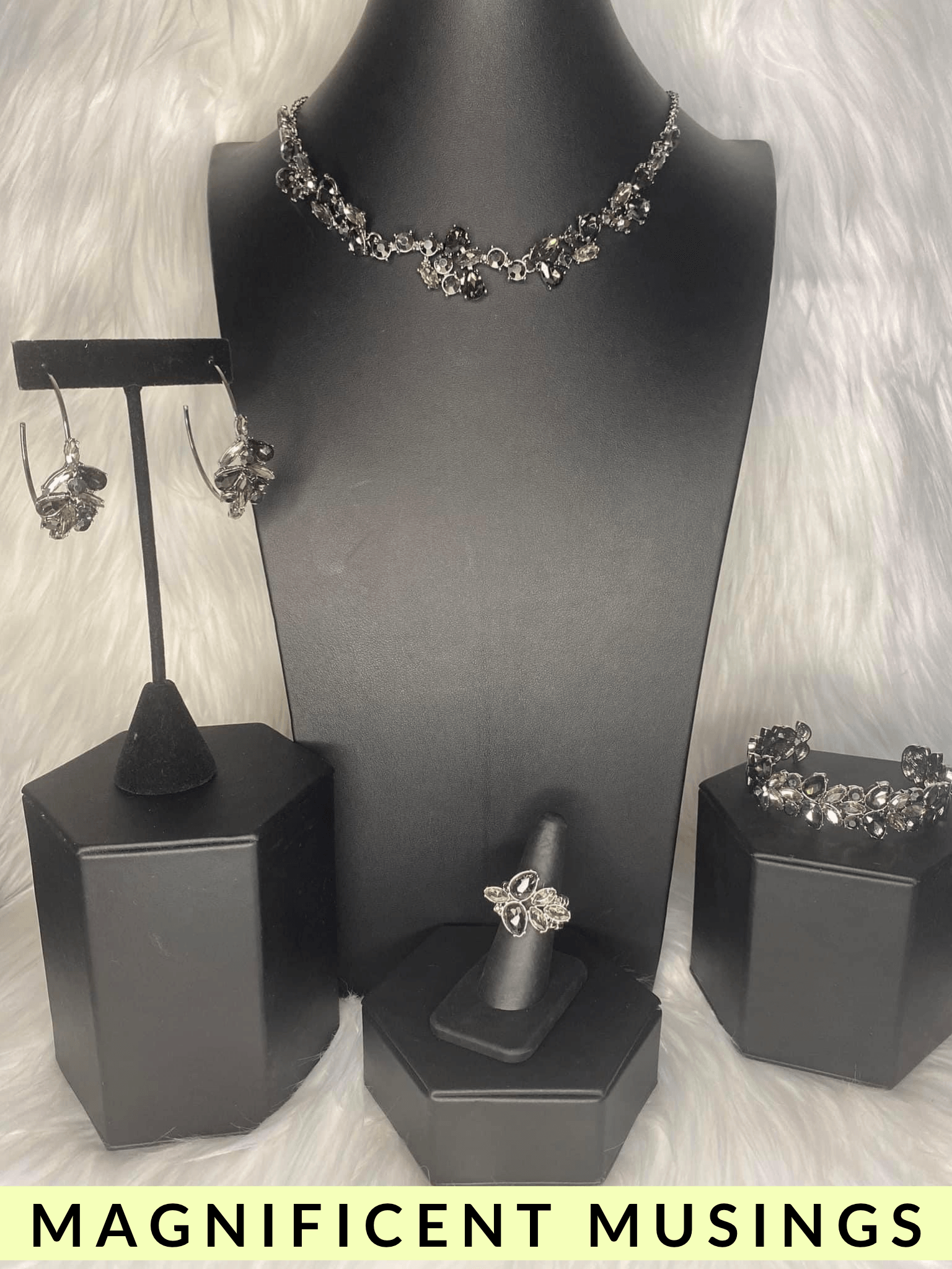 Paparazzi Accessories Magnificent Musings: FF June 2022 The Magnificent Mile in Chicago is where we pulled our inspiration for the Magnificent Musings collection. With a range of shopping venues, the Magnificent Mile is a hub for classic trends with urban