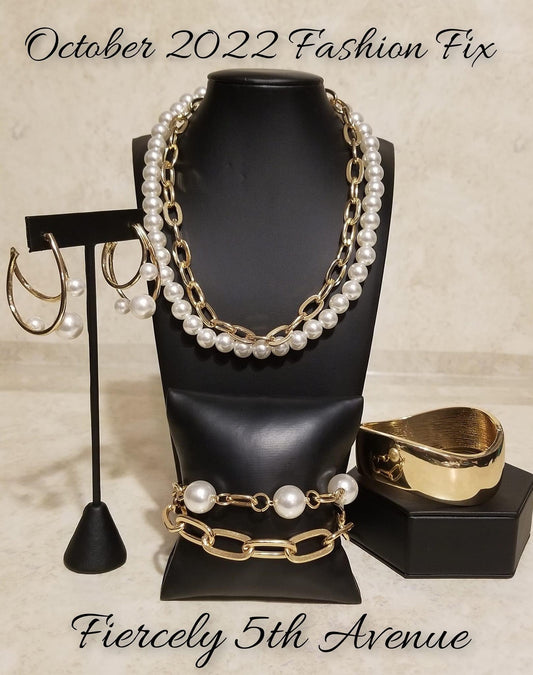 Paparazzi Accessories Fiercely 5th Avenue: FF October 2022 Timeless and classic yet sophisticated and versatile, the Fiercely 5th Avenue Collection features elegant designs and traditional metal finishes. Never one to shy away from a bit of sparkle, the F