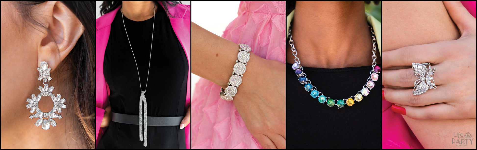 Paparazzi Accessories Life Of The Party: June 2022 Life of the Party: June 2022 Complete Pack Jewelry Sets