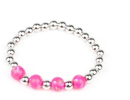 Paparazzi Accessories Starlet Shimmer Bracelet: #17 - Pink Jewelry