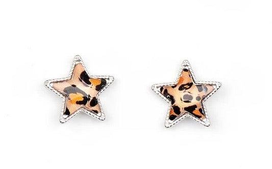 Paparazzi Accessories Starlet Shimmer Earrings: #19 Stars Jewelry
