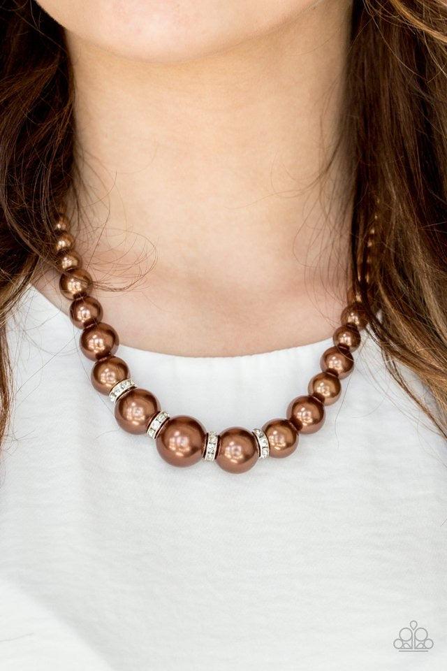 Party Pearls ~Brown - Beautifully Blinged