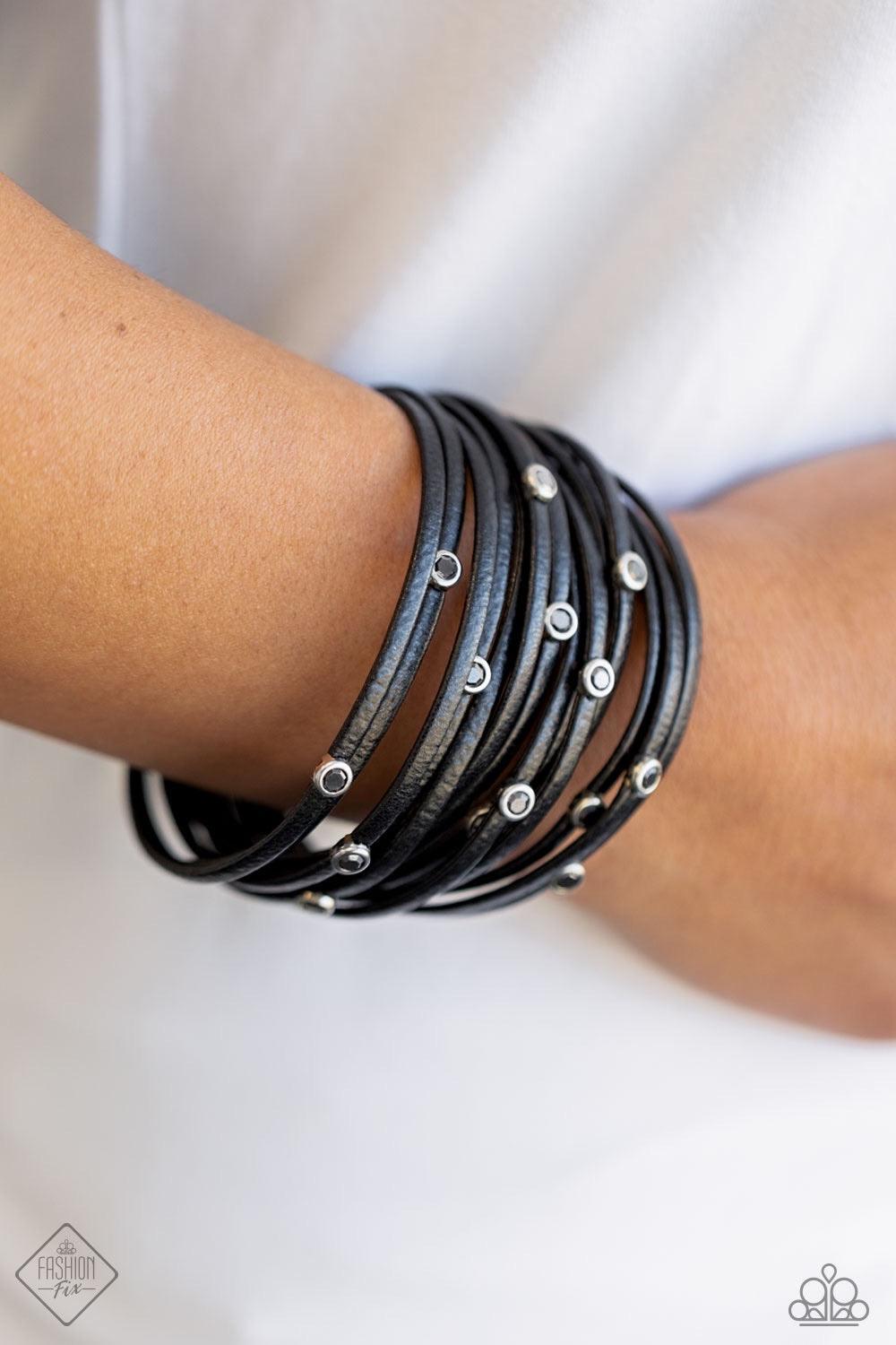 Fearlessly Layered ~Black - Beautifully Blinged
