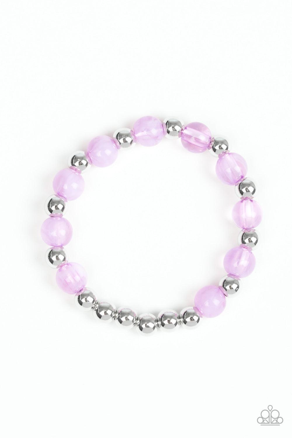 Paparazzi Accessories Starlet Shimmer Bracelet: #4 ~Purple