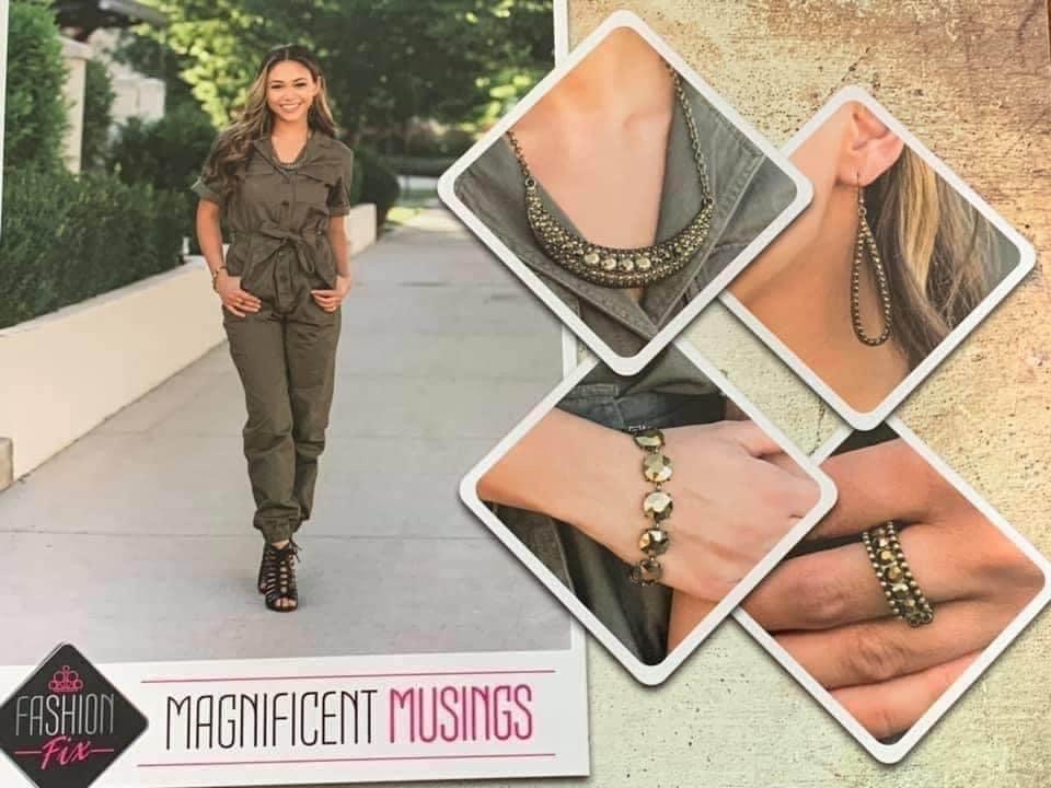 Paparazzi Accessories Magnificent Musings: FF August 2020 The Magnificent Mile in Chicago is where we pulled our inspiration for the Magnificent Musings collection. With a range of shopping venues, the Magnificent Mile is a hub for classic trends with urb