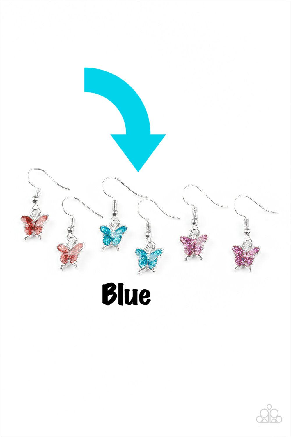 Paparazzi Accessories Starlet Shimmer Earrings: #15 - Blue Jewelry