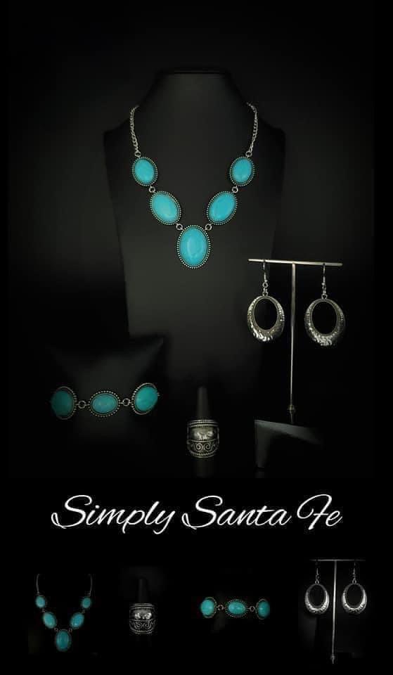 Paparazzi Accessories Simply Santa Fe: FF December 2020 Earthy, desert-inspired designs are what the Simply Santa Fe collection is all about. Natural stones, indigenous patterns, and vibrant colors of the Southwest are sprinkled throughout this trendy col